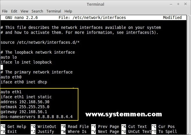 configure-static-ip-on-debian-8 Configure static IP on Debian 8 